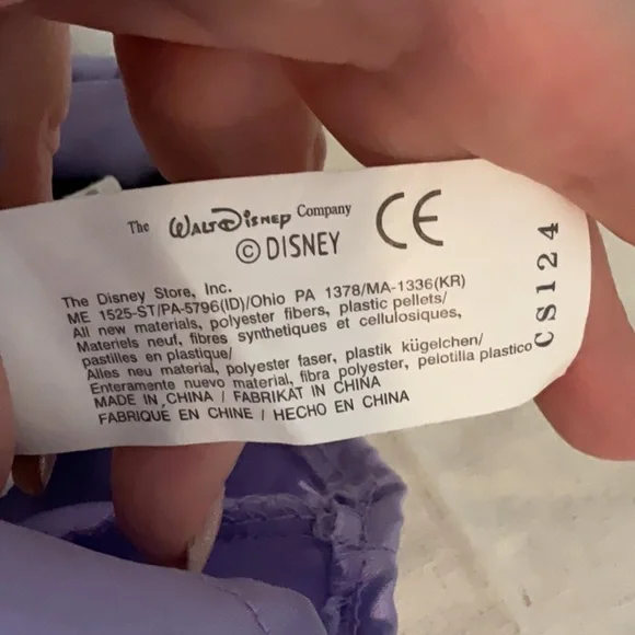 Sale! Disney Store Princess Minnie Mouse Bean Bag Plush, 9” Tall, Original Tag - Picture 8 of 10